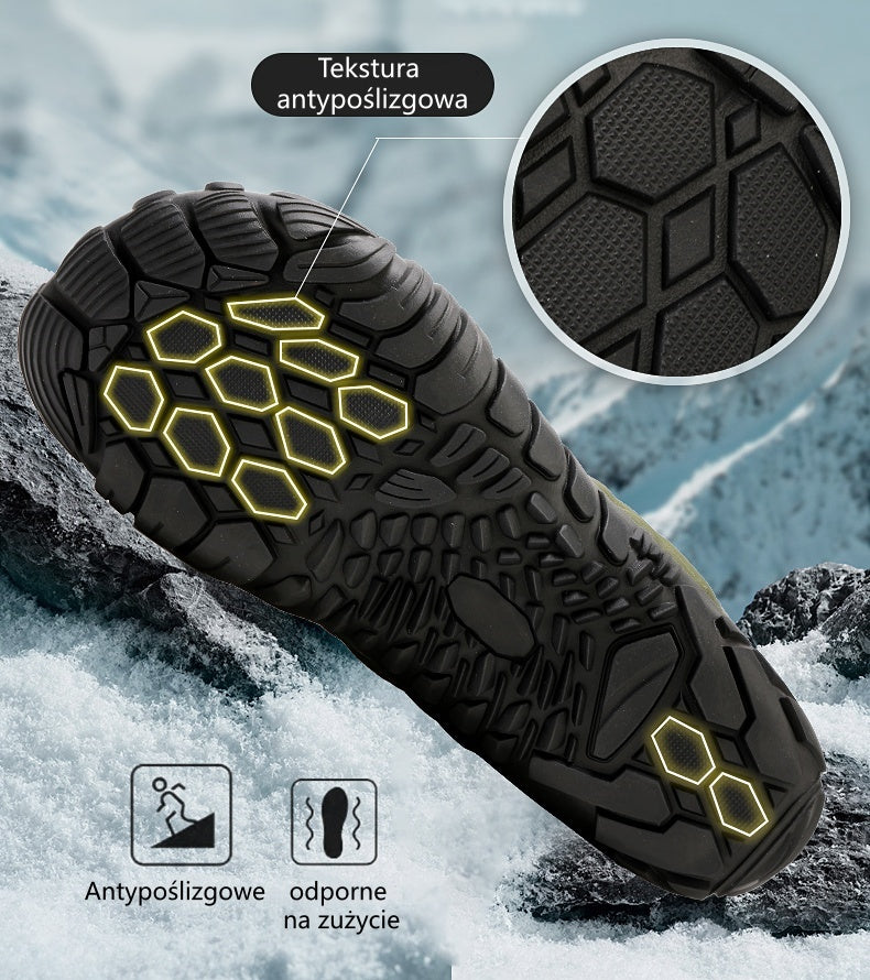 【⏰Oferta ograniczona czasowo: 70% zniżki - Nie przegap】Najnowsze ergonomiczne wełniane buty zimowe - ✅️ Korygują postawę podczas chodzenia - Zwiększają ciepło, wodoodporność i antypoślizgowość👞