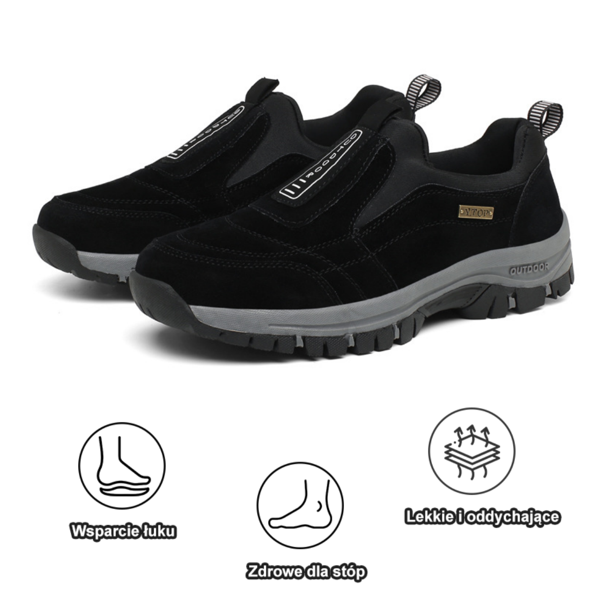 (🔥50% zniżki dzisiaj - nie przegap!)⏰ - Polskie luksusowe buty ortopedyczne, miękkie i wygodne, wykonane z czystej skóry bydlęcej klasy 5A (wsparcie - łagodzi ból stóp)