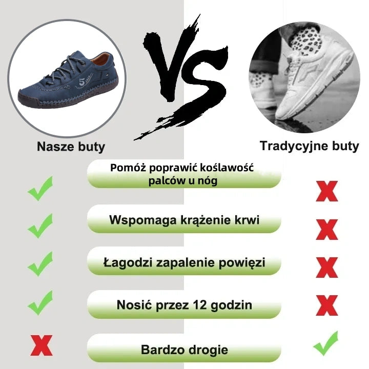 🔥50% zniżki dzisiaj⏰ | OARONE ® Miękkie i wygodne włoskie luksusowe, ręcznie robione buty ze skóry naturalnej | Wsparcie łuku stopy ułatwia chodzenie