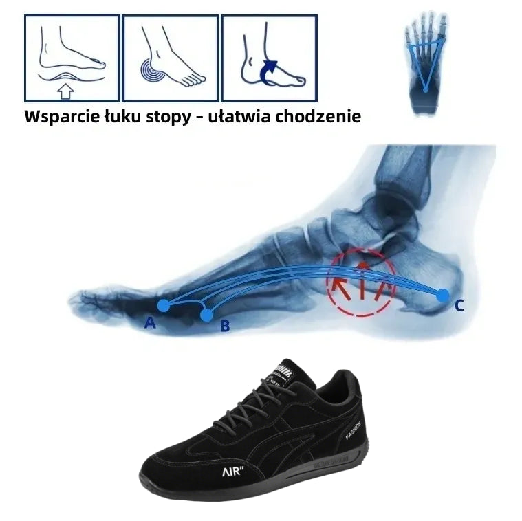 OARONE® | Nowość na rynku, połowa ceny przez ograniczony czas. Ergonomiczna konstrukcja, doskonała amortyzacja i korekcja chodu.