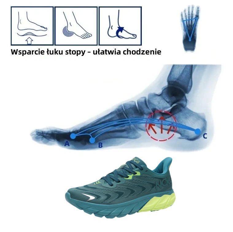 🎁Oferta promocyjna na połowę ceny | Ergonomicznie zaprojektowane buty ortopedyczne OARONE® | Ulgę w bólu stawów | Zmniejszenie obciążenia podczas chodzenia