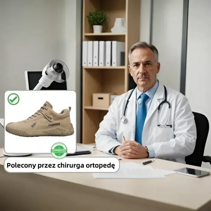 [🎁Dzisiaj 60% zniżki - Nie przegap tego] Ergonomicznie zaprojektowane buty ortopedyczne - konstrukcja z podparciem łuku stopy 👞 Pozbądź się dyskomfortu związanego z chodzeniem