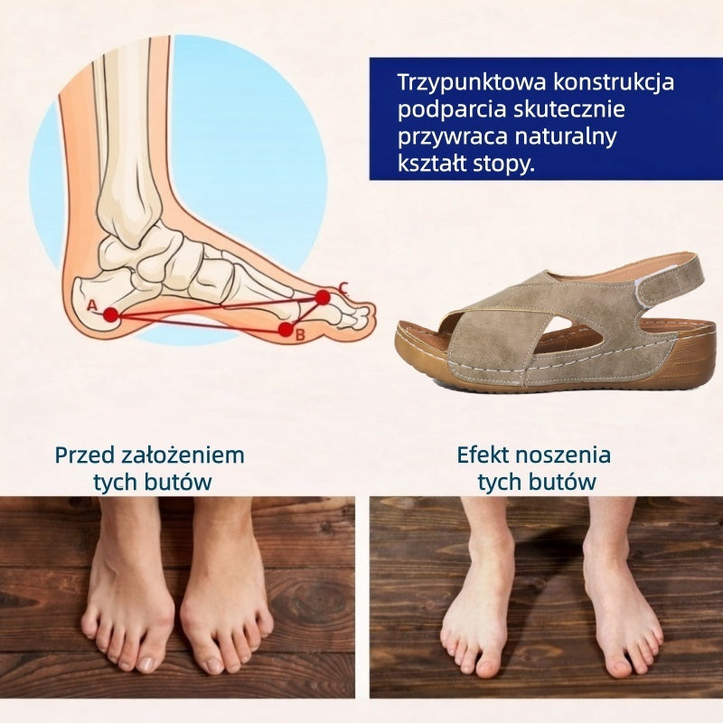 🎉50% zniżki dzisiaj – nie przegap! ⏰ Ergonomiczne buty ortopedyczne z podparciem łuku stopy 👞 Łatwa ulga w bólu stóp
