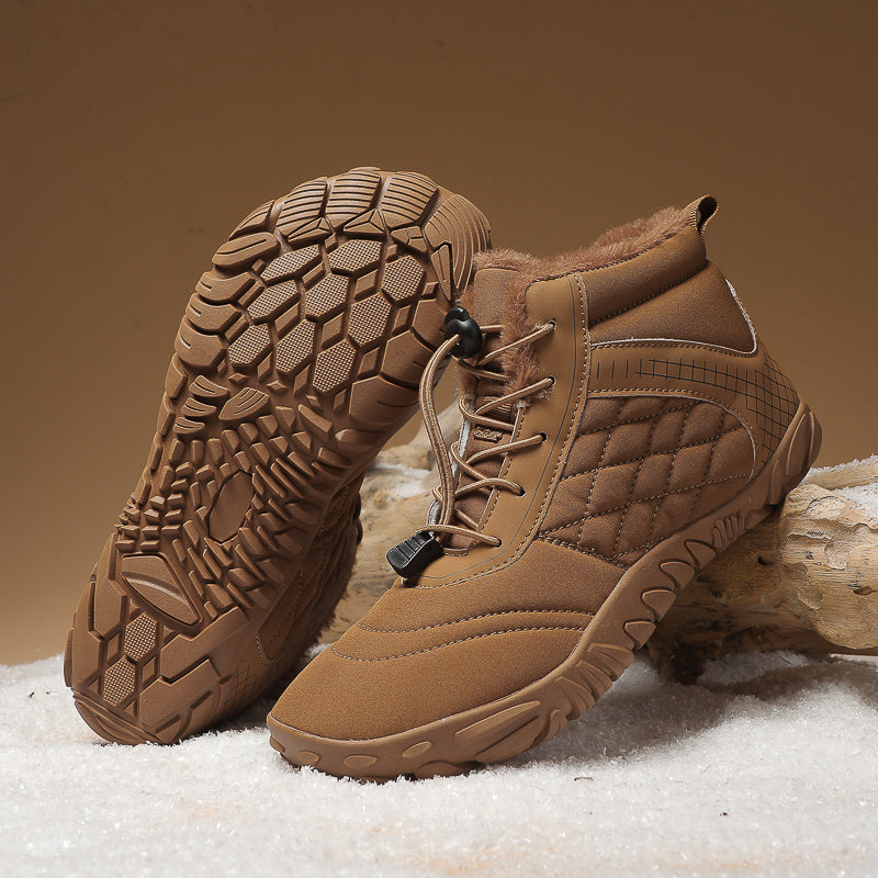 【⏰Oferta ograniczona czasowo: 70% zniżki - Nie przegap】Najnowsze ergonomiczne wełniane buty zimowe - ✅️ Korygują postawę podczas chodzenia - Zwiększają ciepło, wodoodporność i antypoślizgowość👞