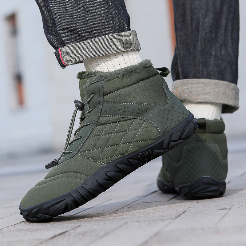 【⏰Oferta ograniczona czasowo: 70% zniżki - Nie przegap】Najnowsze ergonomiczne wełniane buty zimowe - ✅️ Korygują postawę podczas chodzenia - Zwiększają ciepło, wodoodporność i antypoślizgowość👞