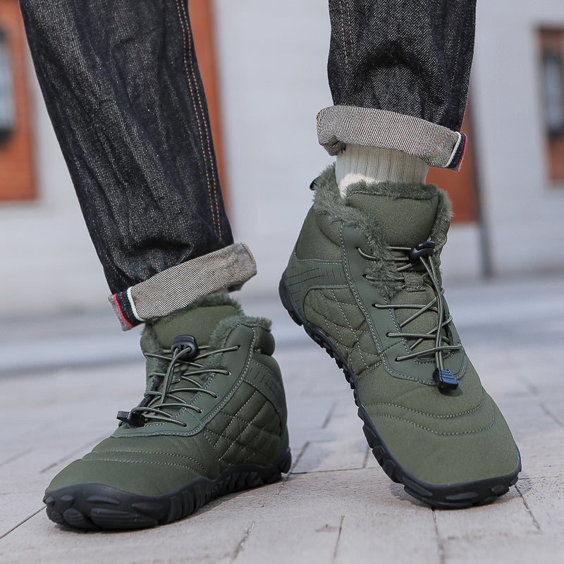 【⏰Oferta ograniczona czasowo: 70% zniżki - Nie przegap】Najnowsze ergonomiczne wełniane buty zimowe - ✅️ Korygują postawę podczas chodzenia - Zwiększają ciepło, wodoodporność i antypoślizgowość👞