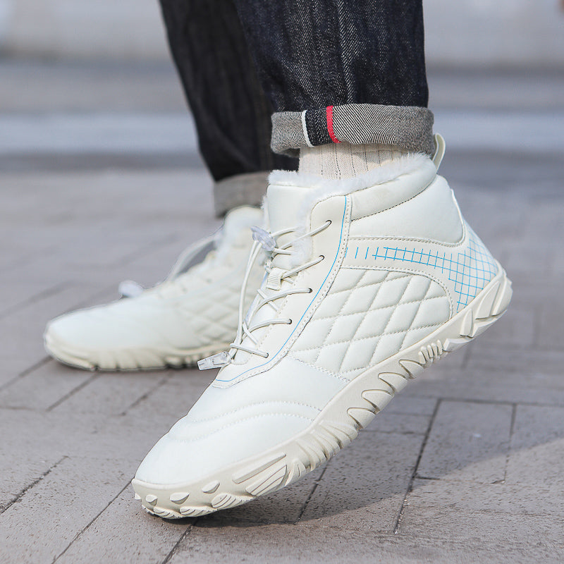 【⏰Oferta ograniczona czasowo: 70% zniżki - Nie przegap】Najnowsze ergonomiczne wełniane buty zimowe - ✅️ Korygują postawę podczas chodzenia - Zwiększają ciepło, wodoodporność i antypoślizgowość👞