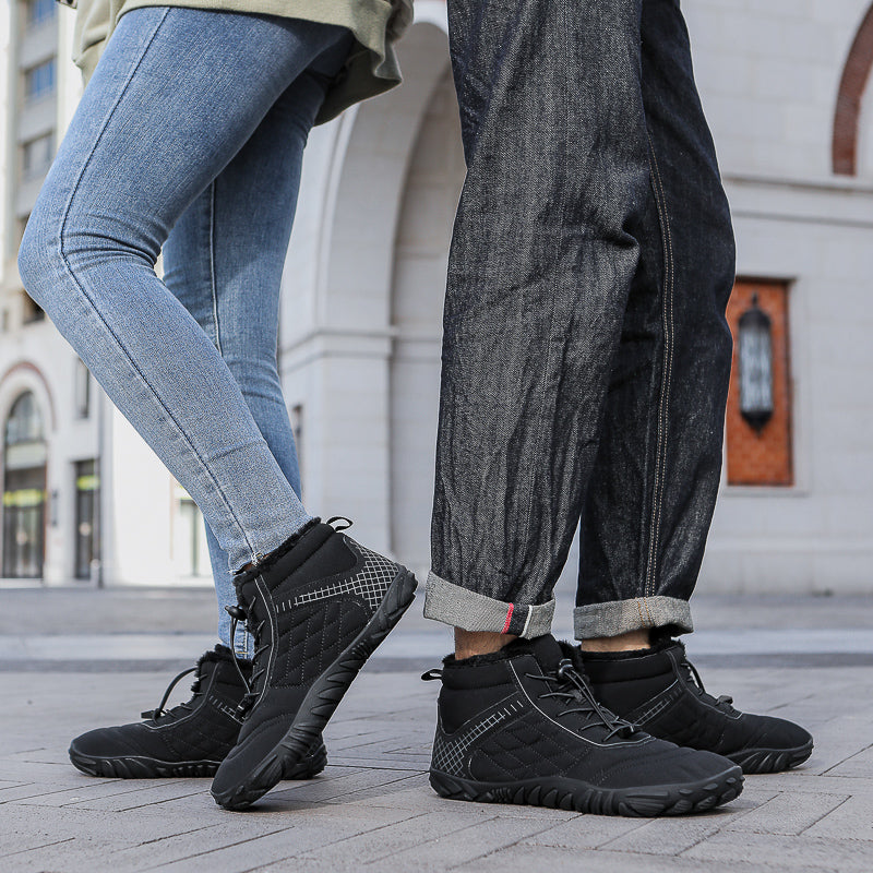 【⏰Oferta ograniczona czasowo: 70% zniżki - Nie przegap】Najnowsze ergonomiczne wełniane buty zimowe - ✅️ Korygują postawę podczas chodzenia - Zwiększają ciepło, wodoodporność i antypoślizgowość👞