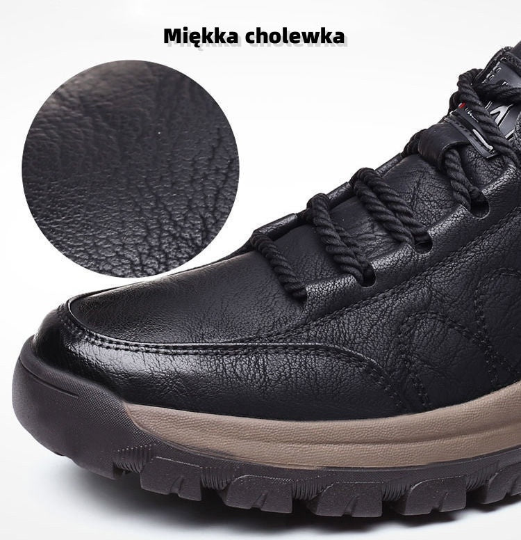 [Ograniczony czas: 60% zniżki i bezpłatne skarpety z wysokiej jakości bawełny] Stylowe, miękkie i wygodne skórzane buty (wsparcie łuku ułatwia chodzenie)