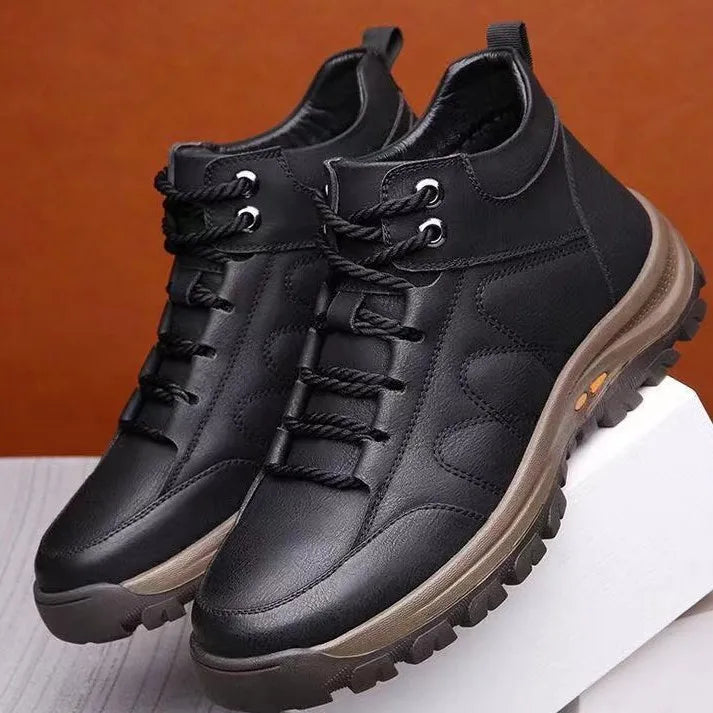 Buty ortopedyczne Oarone® | 🔥Ergonomicznie zaprojektowane skórzane buty, które są antypoślizgowe, wodoodporne, ✅łagodzą ból i zapewniają wygodę bez zmęczenia.