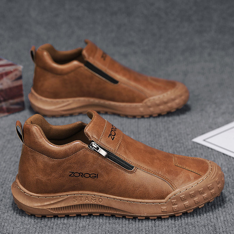 OARONE® | 🐂 Wykonane z włoskiej skóry | Z podparciem łuku stopy ✅ Miękkie i wygodne, zapewniają natychmiastowy komfort.