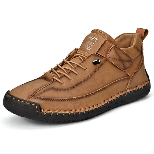 [🔥Oggi metà prezzo: da non perdere] Scarpe ortopediche in pelle bovina di alta qualità dal design ergonomico - design con supporto dell'arco plantare👞Sbarazzati facilmente del dolore ai piedi
