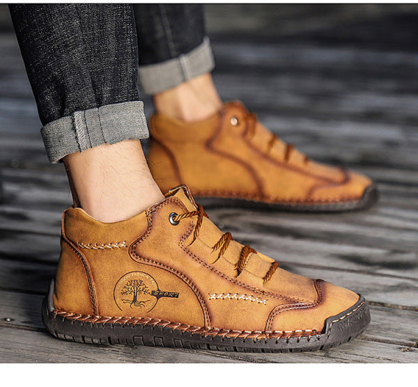 Oarone® | Eleganckie i wygodne, ręcznie robione włoskie skórzane buty ✅ Wsparcie łuku stopy dla łatwiejszego chodzenia