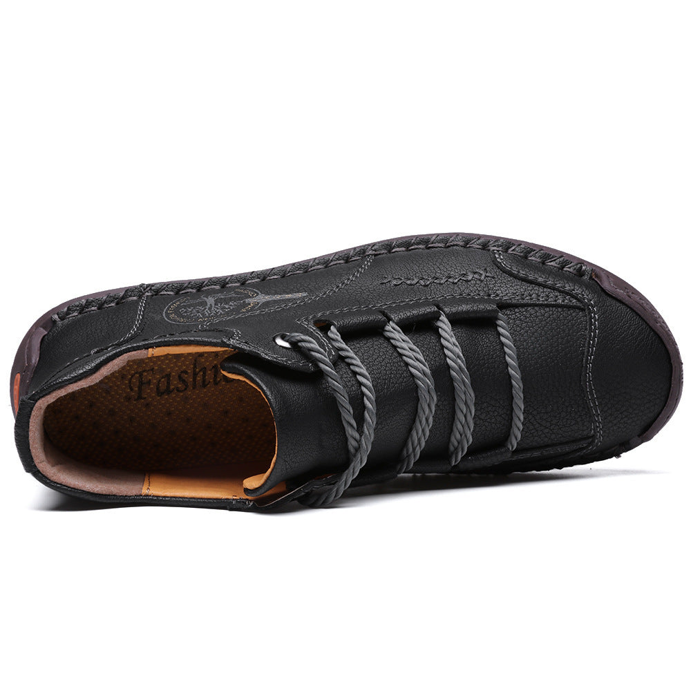 Oarone® | Eleganckie i wygodne, ręcznie robione włoskie skórzane buty ✅ Wsparcie łuku stopy dla łatwiejszego chodzenia