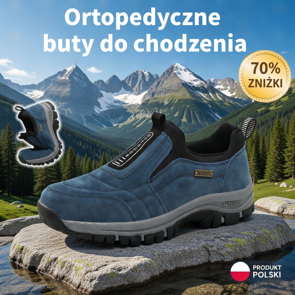 🔥50% zniżki dzisiaj｜Męskie wygodne buty codzienne ze skóry jelenia 🦌 Miękkie i oddychające, amortyzowane i antypoślizgowe