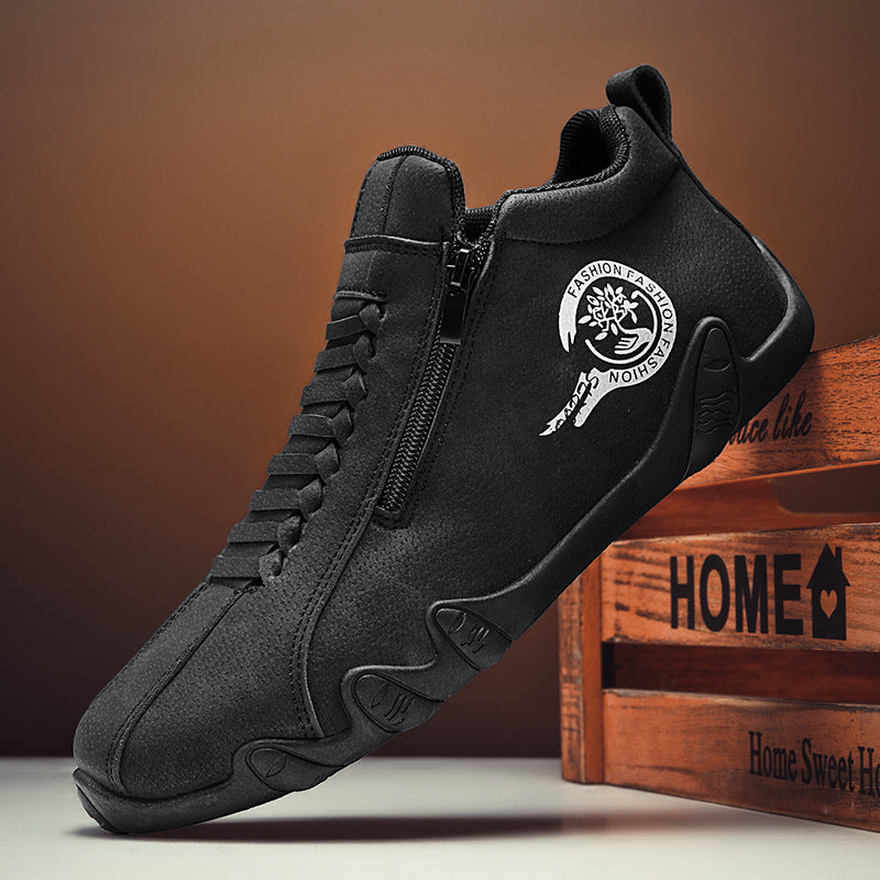 Męskie buty ortopedyczne Oarone® | Wykonane z oryginalnej australijskiej skóry bydlęcej | Szyte ręcznie, wodoodporne i antypoślizgowe ✅ Wsparcie łuku stopy – wygodne chodzenie