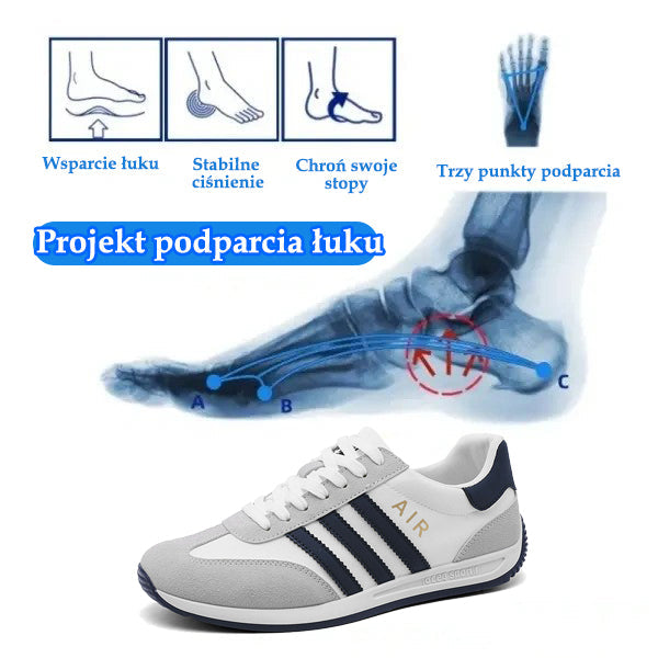 🔥 50% zniżki | Buty ortopedyczne OARONE® | Zapewniają wsparcie łuku stopy, łagodzą ból i ułatwiają chodzenie | Odpowiednie zarówno dla mężczyzn, jak i kobiet.