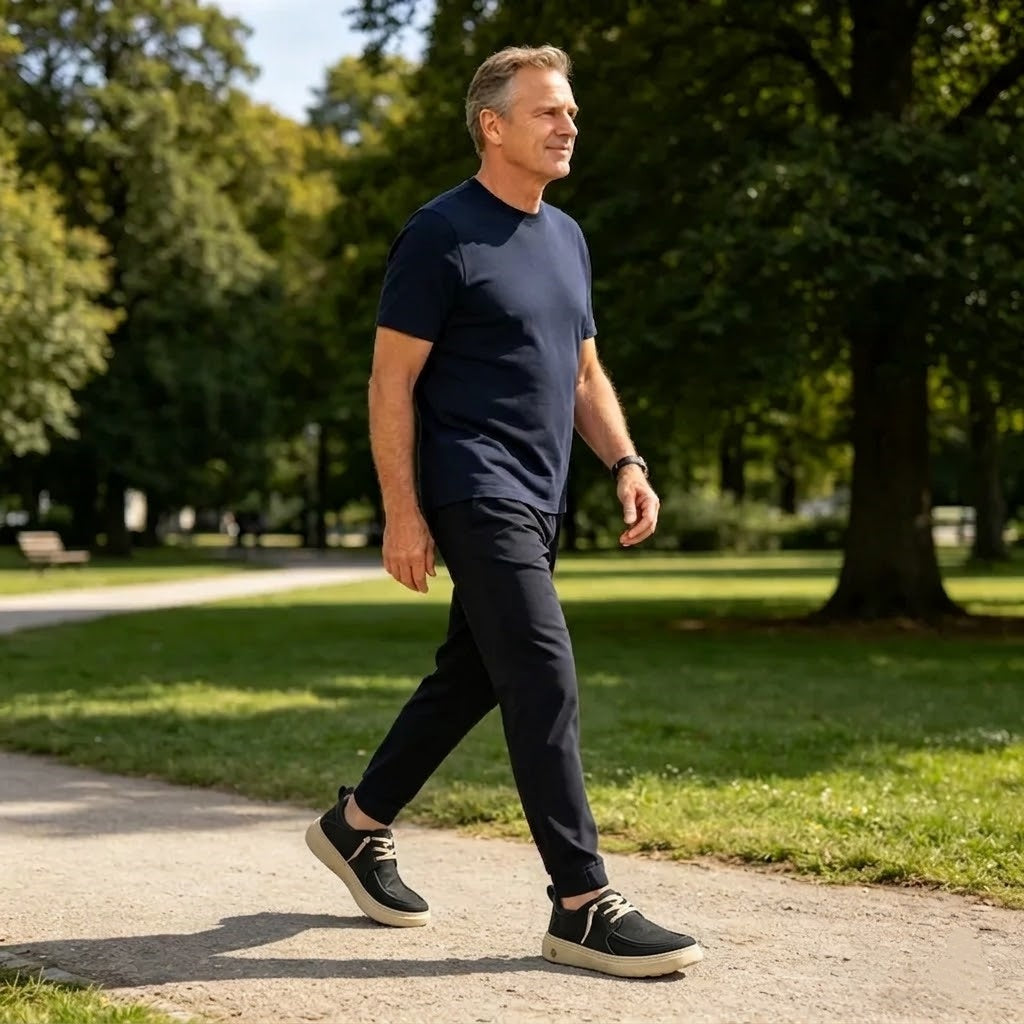 🔥 Męskie buty ze skóry cielęcej, ręcznie robione w Australii 👞 Inteligentne uśmierzanie bólu, łatwe zakładanie i zdejmowanie ✅ W pełni korygujące: wodoodporne i antypoślizgowe