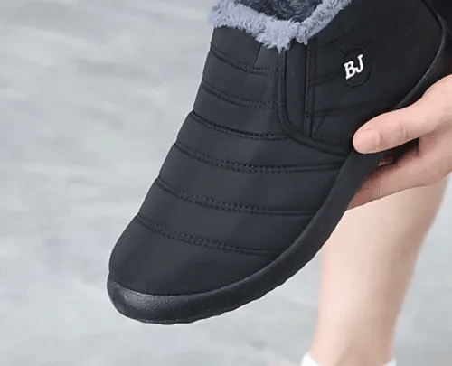 [50% zniżki dzisiaj - nie przegap!] Ergonomicznie zaprojektowane ciepłe buty - cholewka najwyższej jakości, wodoodporna + ciepły polar 👞