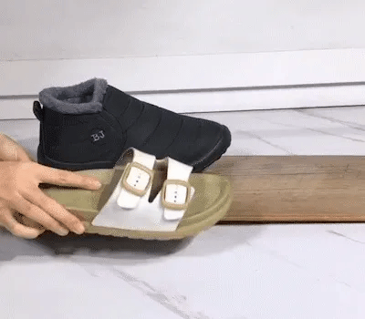 [50% zniżki dzisiaj - nie przegap!] Ergonomicznie zaprojektowane ciepłe buty - cholewka najwyższej jakości, wodoodporna + ciepły polar 👞