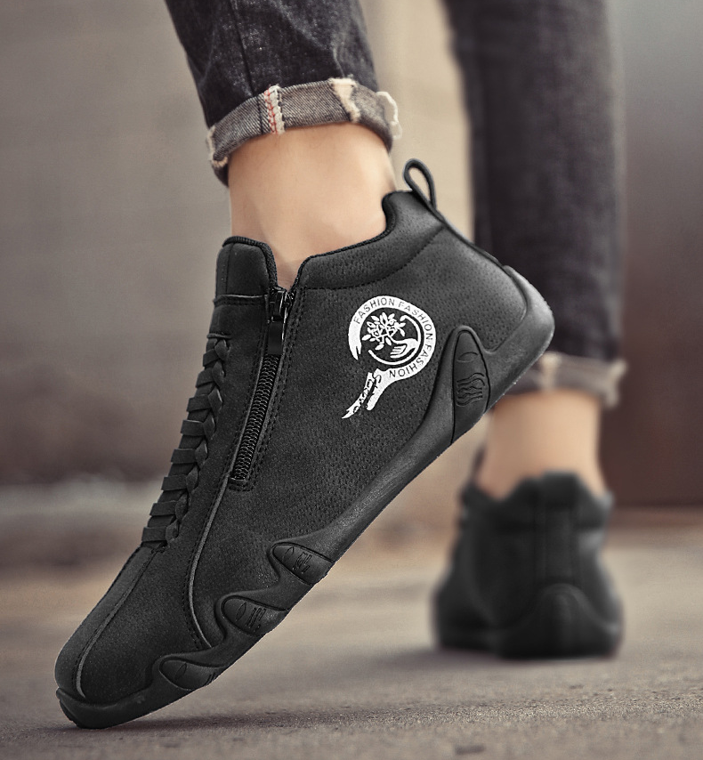 Męskie buty ortopedyczne Oarone® | Wykonane z oryginalnej australijskiej skóry bydlęcej | Szyte ręcznie, wodoodporne i antypoślizgowe ✅ Wsparcie łuku stopy – wygodne chodzenie