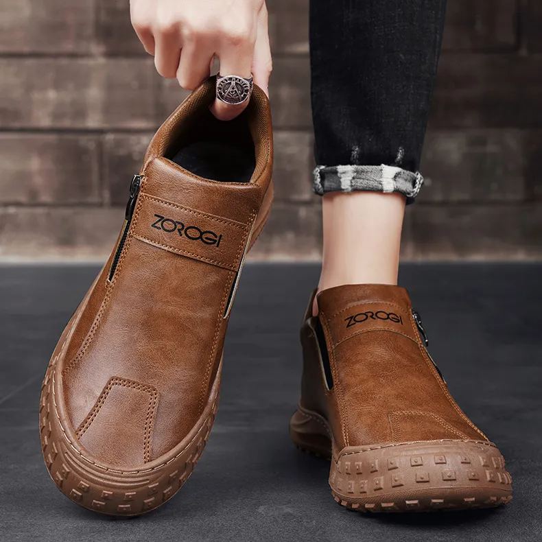 OARONE® | 🐂 Wykonane z włoskiej skóry | Z podparciem łuku stopy ✅ Miękkie i wygodne, zapewniają natychmiastowy komfort.