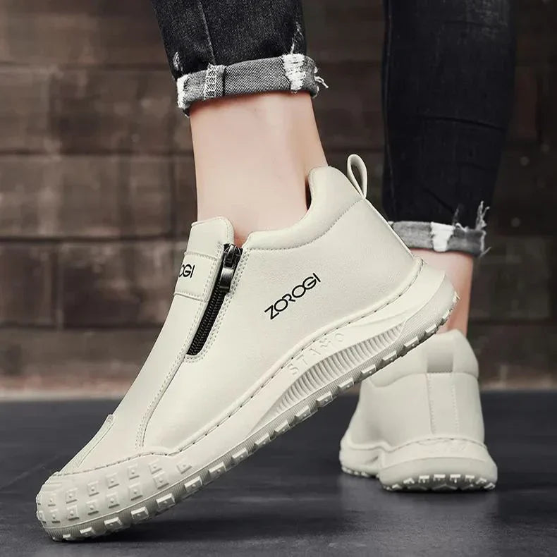 OARONE® | 🐂 Wykonane z włoskiej skóry | Z podparciem łuku stopy ✅ Miękkie i wygodne, zapewniają natychmiastowy komfort.