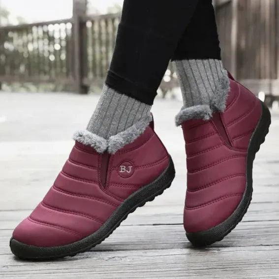 [50% zniżki dzisiaj - nie przegap!] Ergonomicznie zaprojektowane ciepłe buty - cholewka najwyższej jakości, wodoodporna + ciepły polar 👞