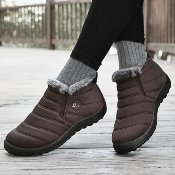 [50% zniżki dzisiaj - nie przegap!] Ergonomicznie zaprojektowane ciepłe buty - cholewka najwyższej jakości, wodoodporna + ciepły polar 👞