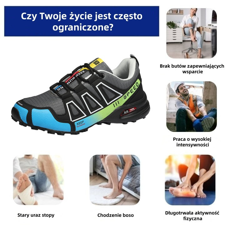 🔥50% zniżki dzisiaj - nie przegap ⏰OARONE® Ergonomiczne buty ortopedyczne na ból pleców, stawów i stóp - unisex