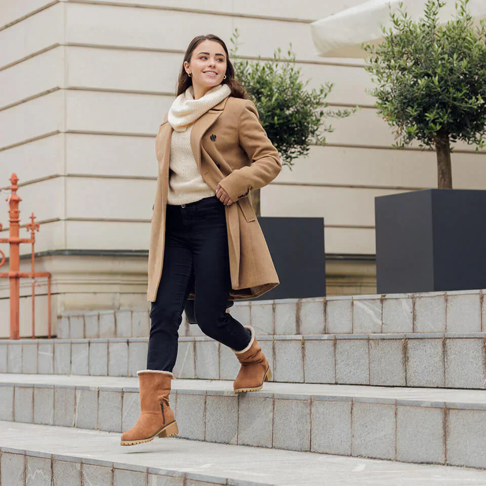 Oferta specjalna Oarone® | Ergonomicznie zaprojektowane, ciepłe buty zimowe – skóra premium + zimowa wełniana podszewka 👞