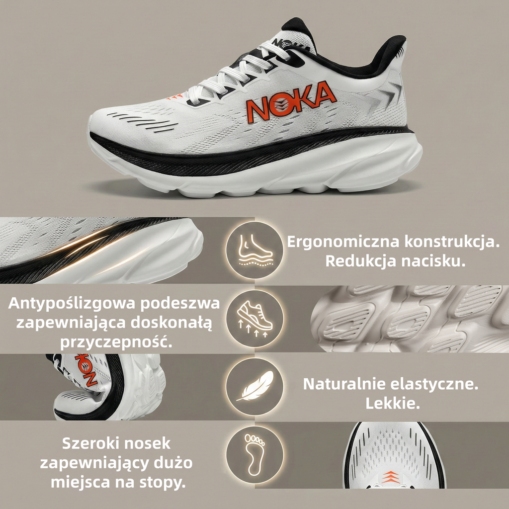 (🔥60% zniżki dzisiaj - nie przegap!) OARONE® - Męskie buty ortopedyczne z amortyzacją ✅ Pożegnaj ból stóp i ciesz się całodziennym komfortem!