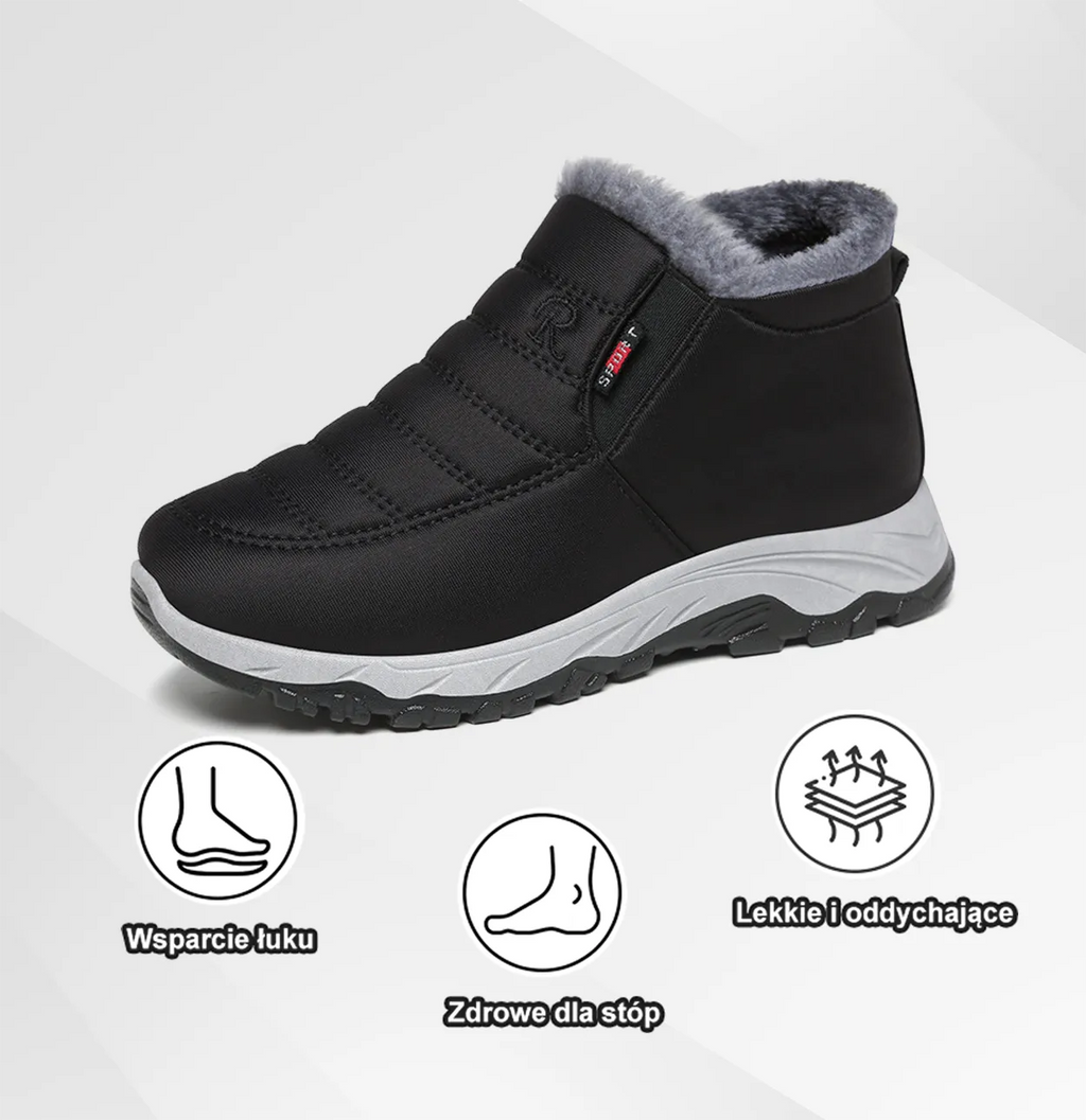 [50% zniżki dzisiaj – nie przegap!] Polecane przez lekarzy ortopedów – wysokiej jakości buty ortopedyczne + ciepło 👞