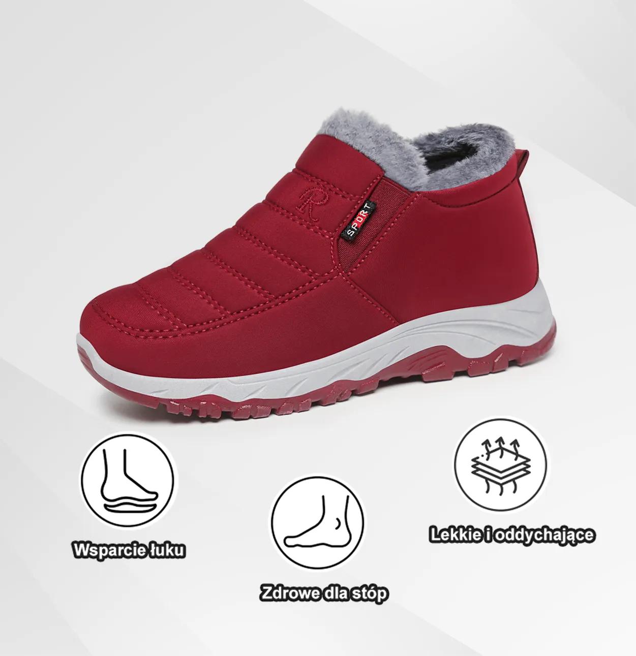 [50% zniżki dzisiaj – nie przegap!] Polecane przez lekarzy ortopedów – wysokiej jakości buty ortopedyczne + ciepło 👞