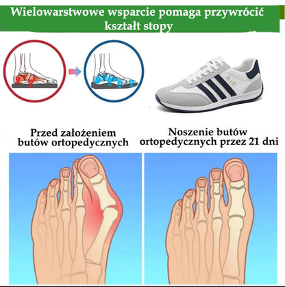 🔥 50% zniżki | Buty ortopedyczne OARONE® | Zapewniają wsparcie łuku stopy, łagodzą ból i ułatwiają chodzenie | Odpowiednie zarówno dla mężczyzn, jak i kobiet.