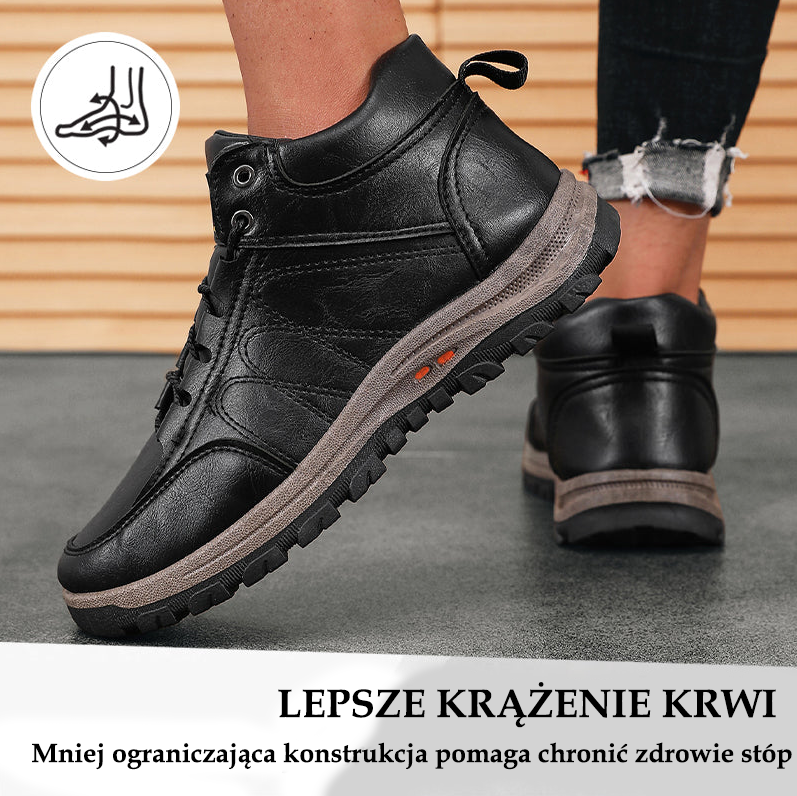 Najwyższej jakości obuwie ortopedyczne oarone® | Ergonomiczna konstrukcja zapewniająca ulgę w bólu i wygodę noszenia bez uczucia zmęczenia.