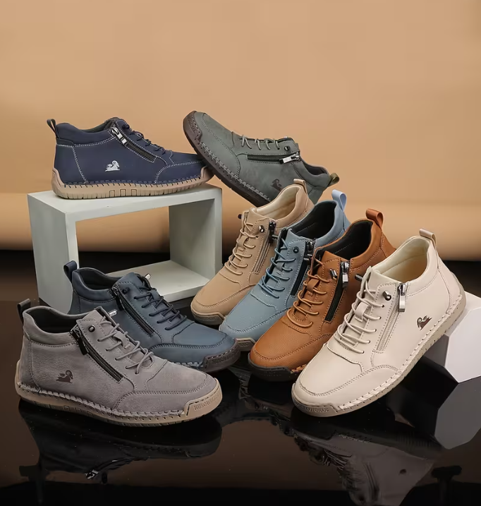 🔥 50% zniżki | buty ortopedyczne oarone® | Zapewniają wsparcie łuku stopy, łagodzą ból i ułatwiają chodzenie | Odpowiednie zarówno dla mężczyzn, jak i kobiet.